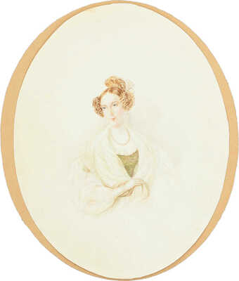 Рокштуль Алоизий Петрович. Лот из двух портретов дочерей Николая I